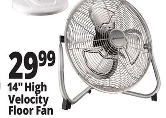 Ocean State Job Lot Penguin high velocity floor fan, 14 offer