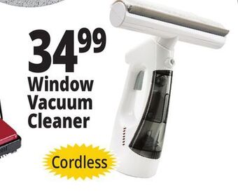 Ocean State Job Lot Cordless window vacuum cleaner offer