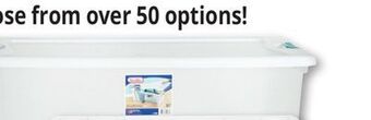 Ocean State Job Lot Sterilite latch top storage box, 106 qt offer