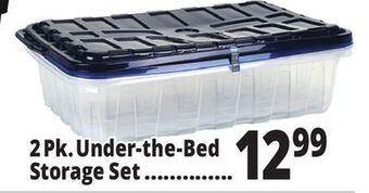 Ocean State Job Lot Mr. fresh under the bed storage bins, 2 count offer