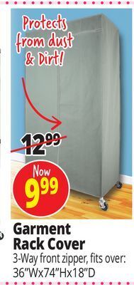 Ocean State Job Lot West bay garment rack cover offer