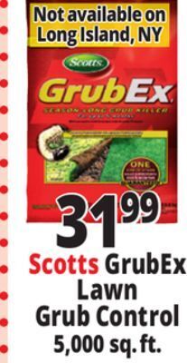 Ocean State Job Lot Scotts® grubex 14.35 lb season long grub killer offer