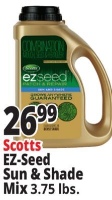 Ocean State Job Lot Scotts ez seed sun and shade patch and repair, 3.75 lbs offer