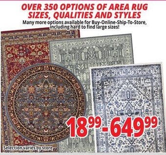 Ocean State Job Lot Rugs offer