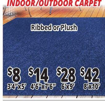 Ocean State Job Lot Indoor/outdoor carpet offer
