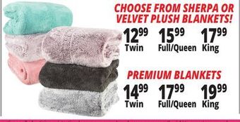 Ocean State Job Lot Blankets & throws offer