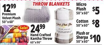 Ocean State Job Lot Blankets & throws offer