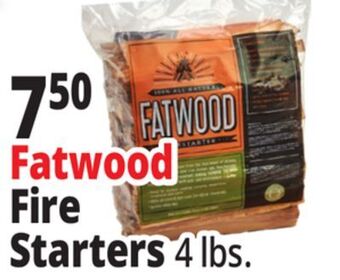 Ocean State Job Lot Fatwood firestarter offer