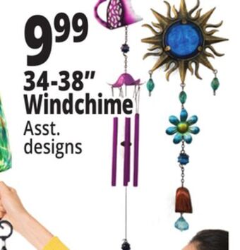 Ocean State Job Lot Wind chimes offer