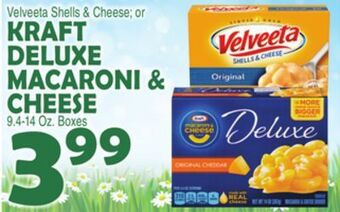 Bravo Supermarkets Kraft deluxe macaroni & cheese offer