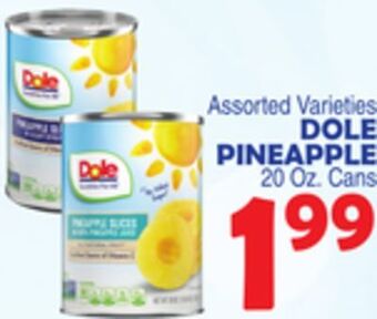 Bravo Supermarkets Dole pineapple offer
