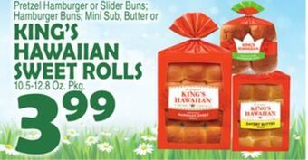 Bravo Supermarkets King's hawaiian sweet rolls offer