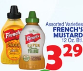 Bravo Supermarkets French's mustard offer