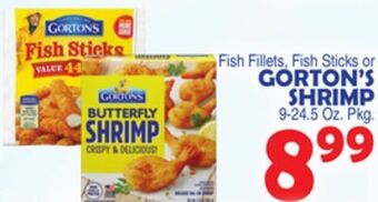 Bravo Supermarkets Gorton's shrimp offer