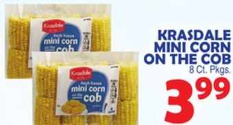 Bravo Supermarkets Krasdale mini corn on the cob offer