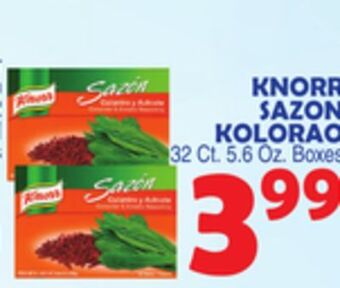 Bravo Supermarkets Knorr sazon kolorao offer