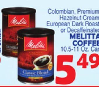 Bravo Supermarkets Melitta coffee offer