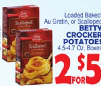 Bravo Supermarkets Betty crocker potatoes offer