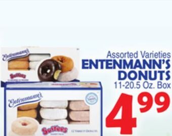 Bravo Supermarkets Entenmann's donuts offer
