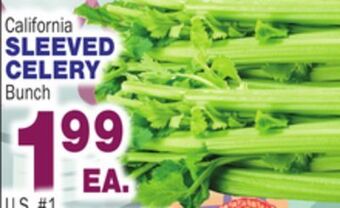 Bravo Supermarkets Sleeved celery offer