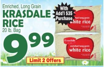 Bravo Supermarkets Krasdale rice offer