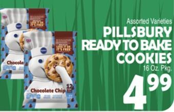 Bravo Supermarkets Pillsbury ready to bake cookies offer