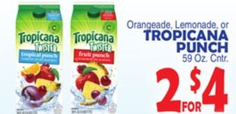 Bravo Supermarkets Tropicana punch offer