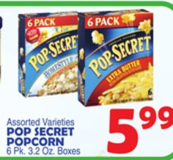 Bravo Supermarkets Pop secret popcorn offer