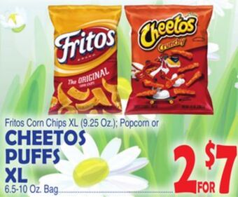 Bravo Supermarkets Cheetos puffs xl 6.5-10 oz. bag offer