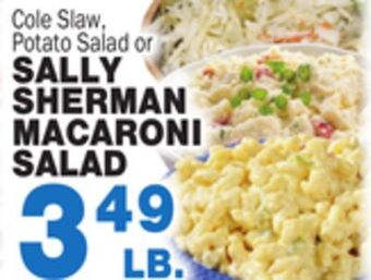 Bravo Supermarkets Sally sherman macaroni salad offer