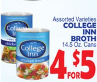 Bravo Supermarkets College inn broth offer
