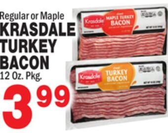 Bravo Supermarkets Krasdale turkey bacon offer
