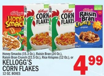 C Town Kellogg's corn flakes 12 oz. boxes offer
