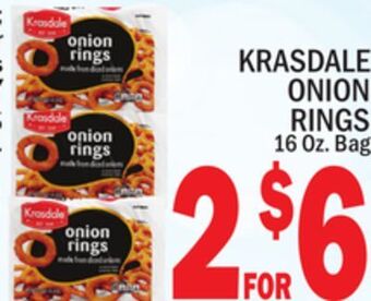 C Town Krasdale onion rings offer
