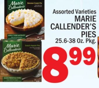 C Town Marie callender's pies offer