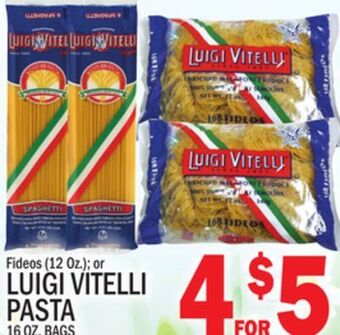 C Town Luigi vitelli pasta. 16 oz. bags offer