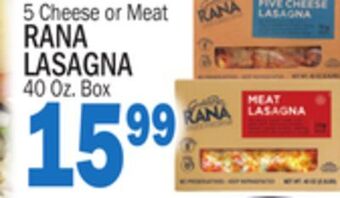 C Town Rana lasagna offer