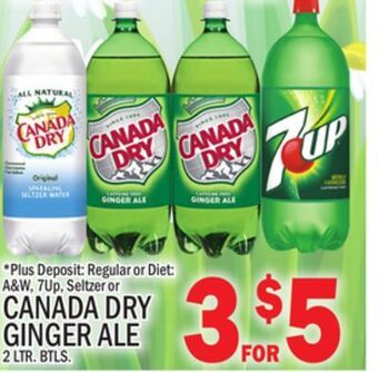 C Town Canada dry ginger ale offer