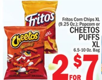 C Town Cheetos puffs xl 6.5-10 oz. bag offer