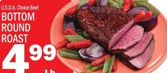 C Town Bottom round roast offer