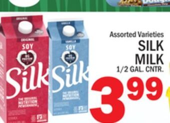C Town Silk milk offer