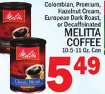C Town Melitta coffee offer