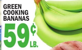 C Town Green cooking bananas offer