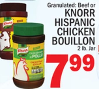 C Town Knorr hispanic chicken bouillon offer