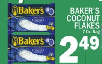 C Town Baker's coconut flakes offer