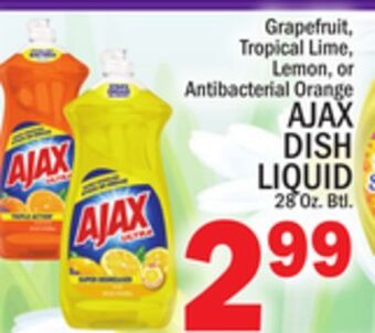 C Town Ajax dish liquid offer