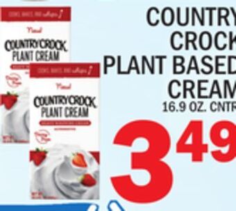 C Town Country crock plant based cream offer
