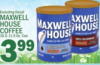 C Town Maxwell house coffee offer