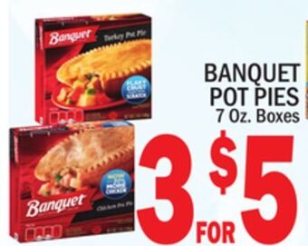 C Town Banquet pot pies offer