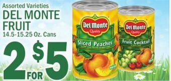 C Town Del monte fruit offer
